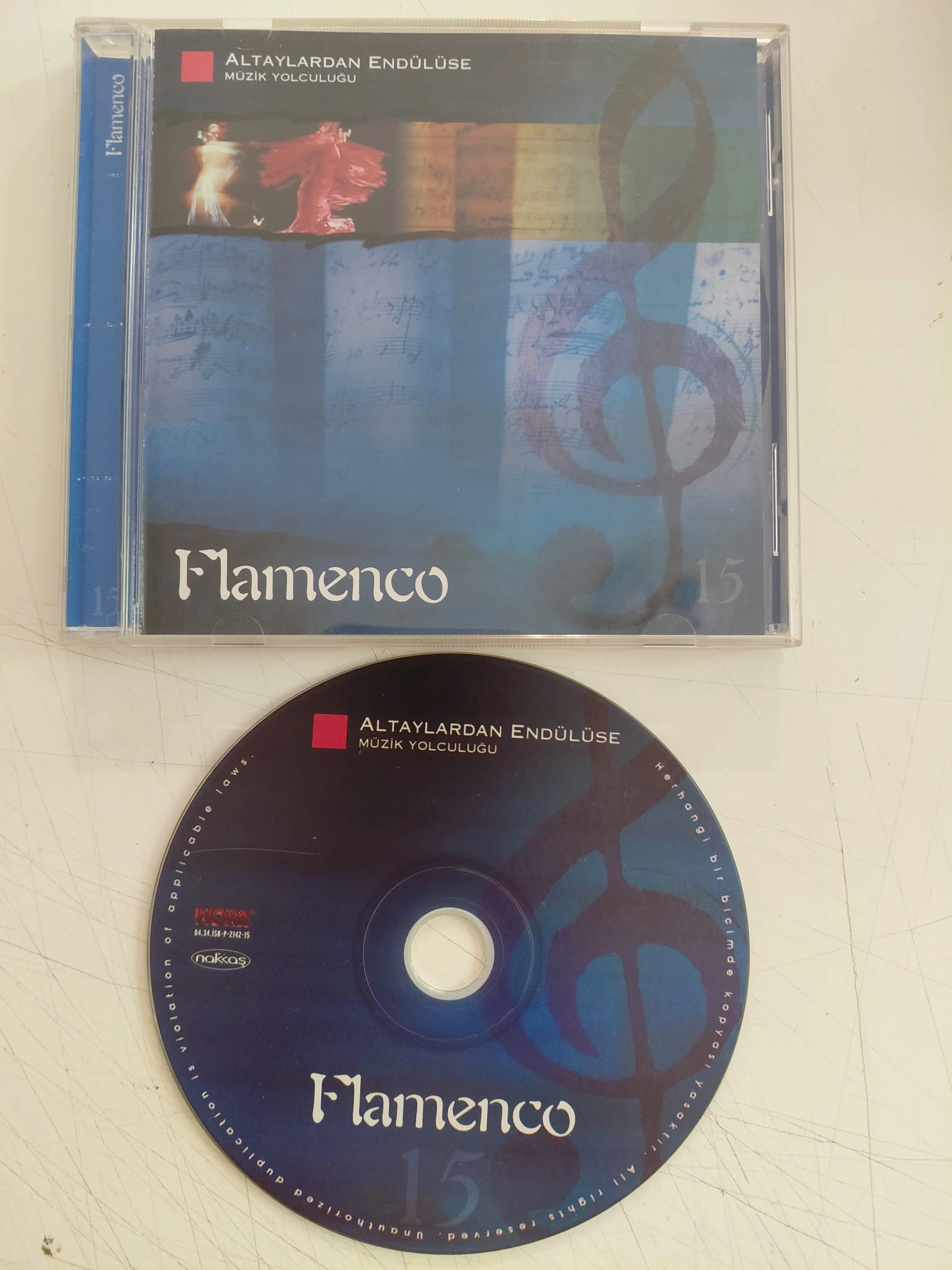 Altaylardan Endülüse MüzikYolculuğu - Flamenco -  Türkiye Basım  CD Albüm-2.el
