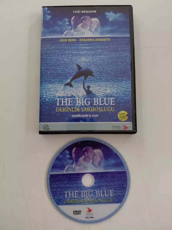The Big Blue  (Derinlik Sarhoşluğu)   - Bir Luc Besson Filmi - DVD Film-2.el