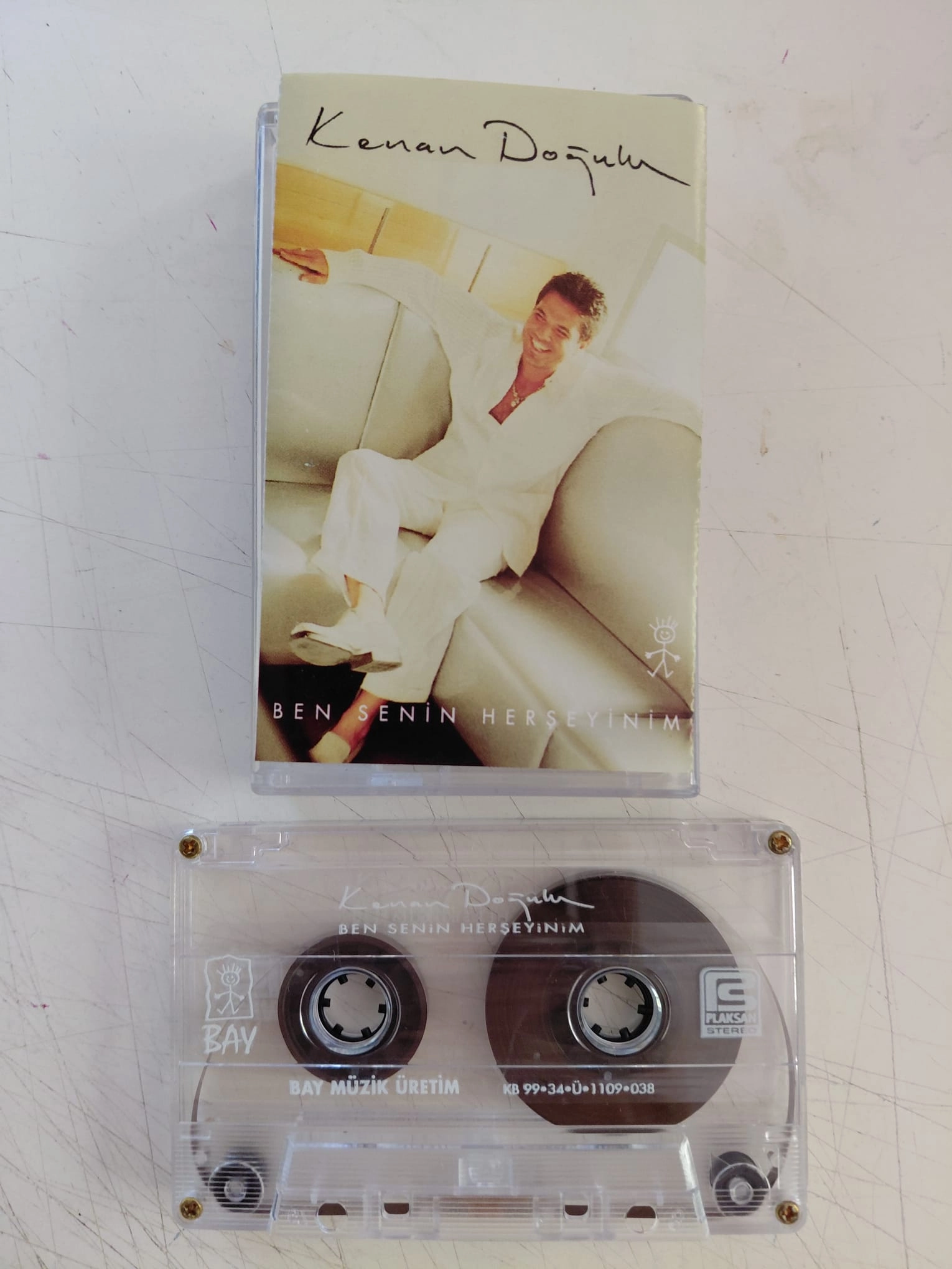 Kenan Doğulu – Ben Senin Herşeyinim  - 1999  Türkiye Basım  Kaset Albüm-2.el