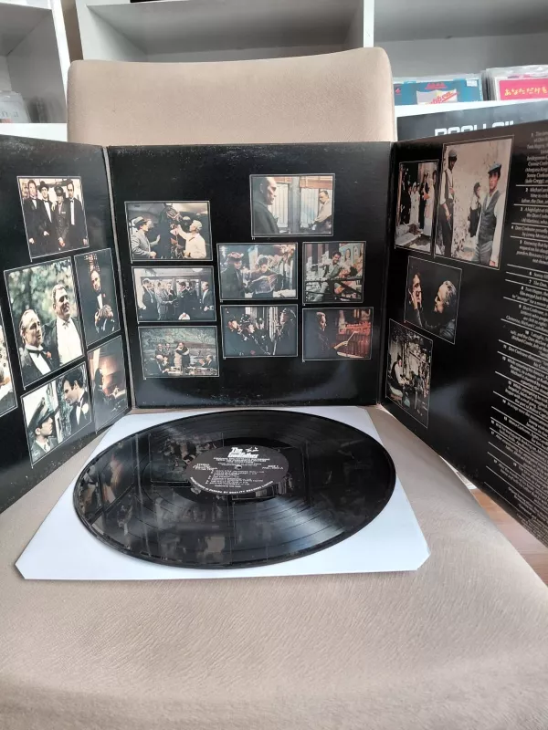 Nino Rota – The Godfather (Soundtrack) - 1972 Kanada Basım LP Albüm - 33 lük Plak-2.el