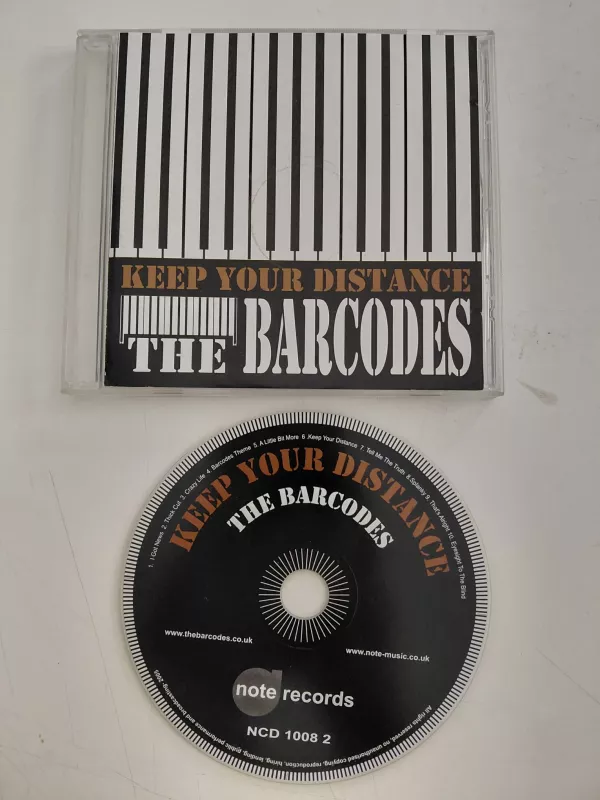 The Barcodes – Keep Your Distance – 2005 İngiltere Basım - CD Albüm-2.el