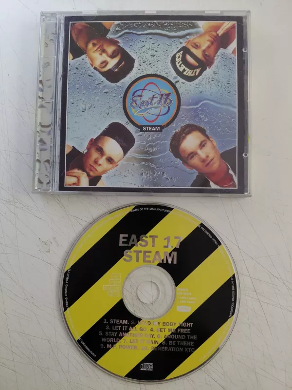 East 17 – Steam - 1994 Avrupa Basım CD Albüm-2.el