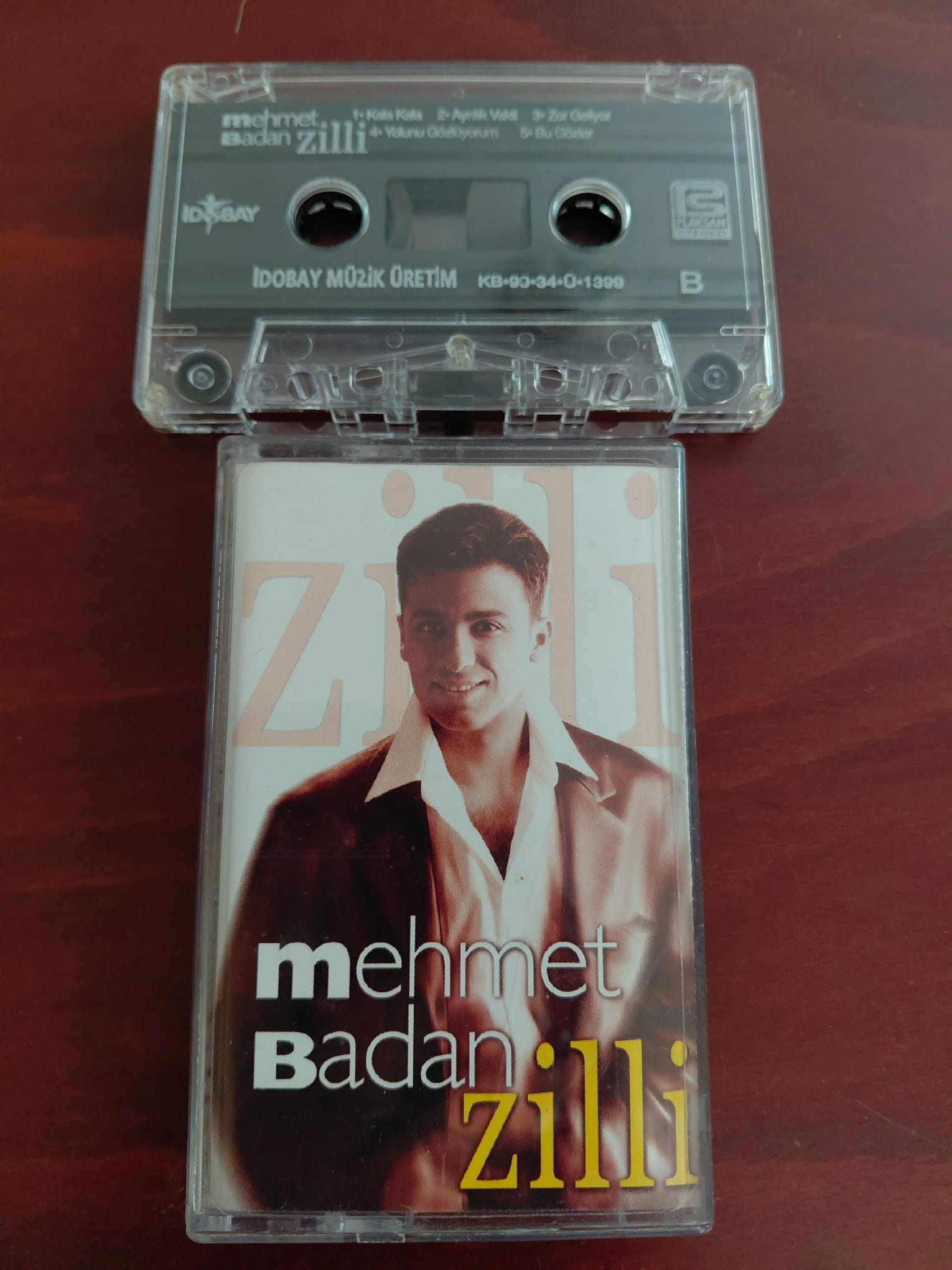Mehmet Badan –  Zilli - 1990 Türkiye Basım Kaset Albüm-2.el