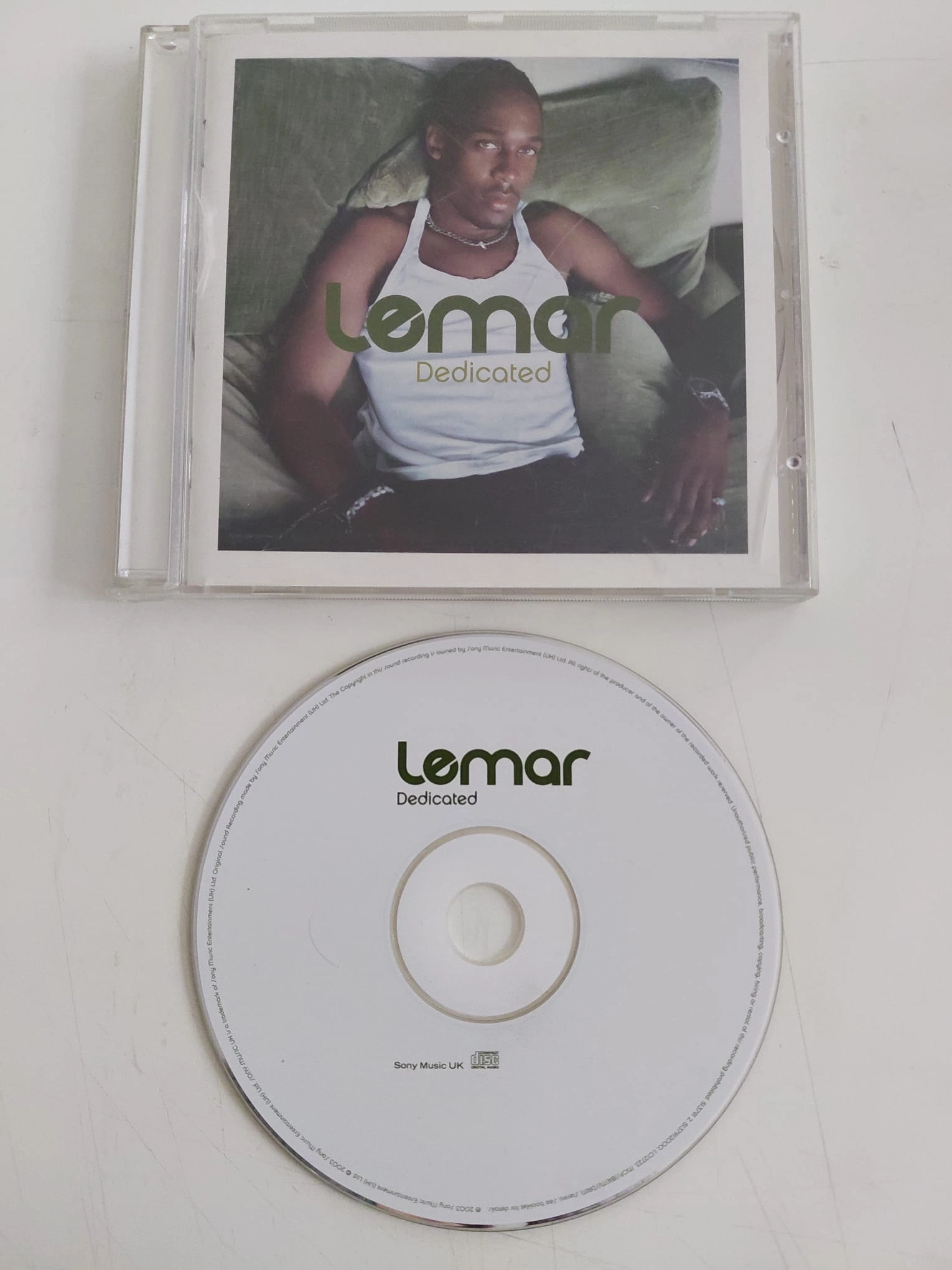 Lemar  – Dedicated – 2003  İngiltere  Basım - CD Albüm-2.el