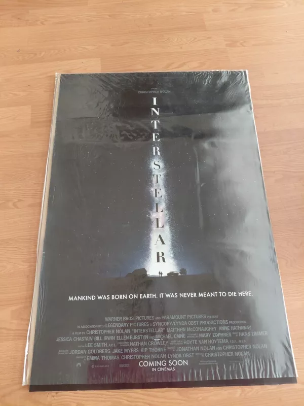 INTERSTELLAR / Yıldızlararası -  Yön: Christopher Nolan -  DVD Film+ Film Afişi-2.el