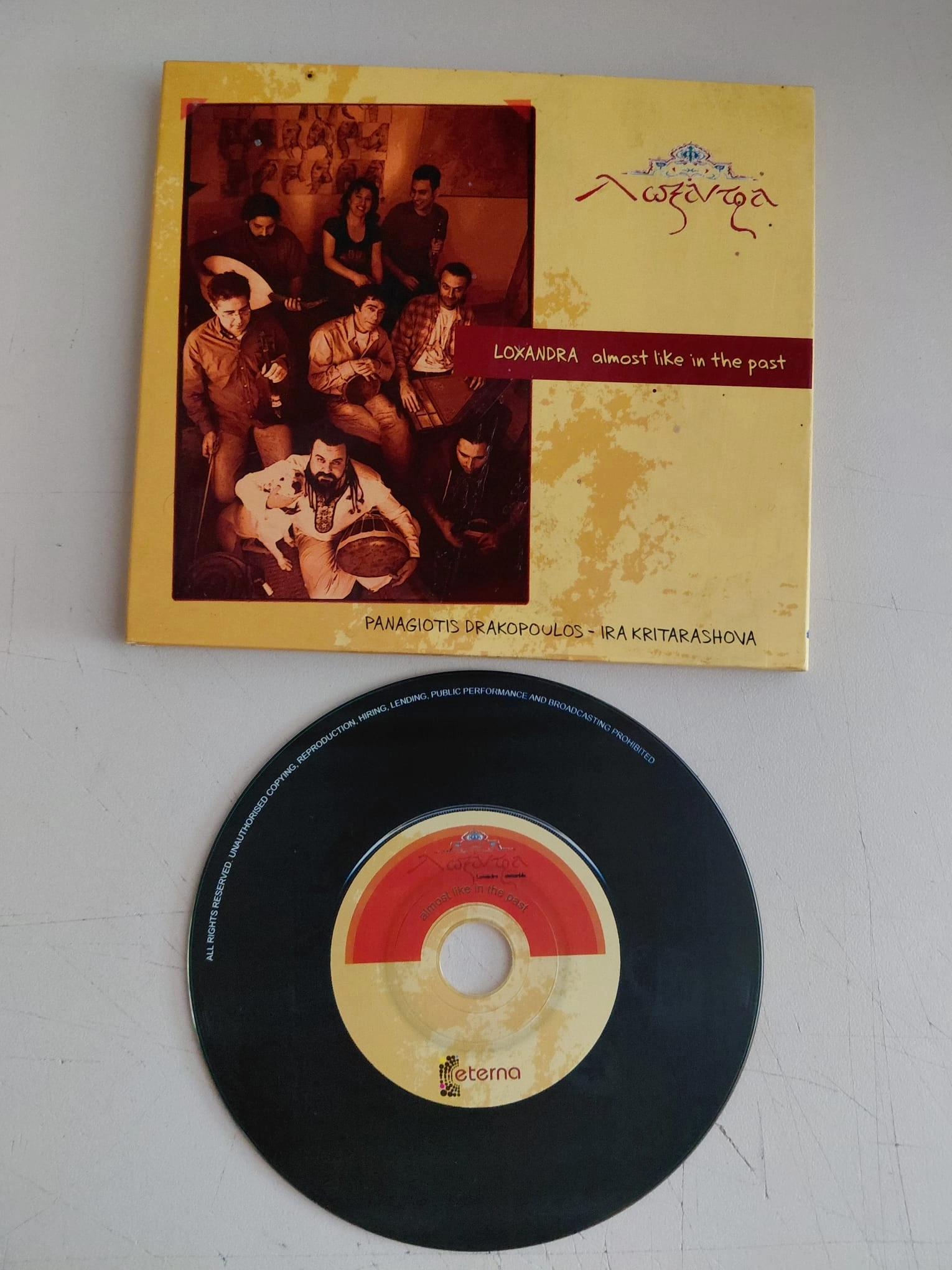 Loxandra –  Almost Like In The Past  - 2006  Yunanistan  Basım CD Albüm