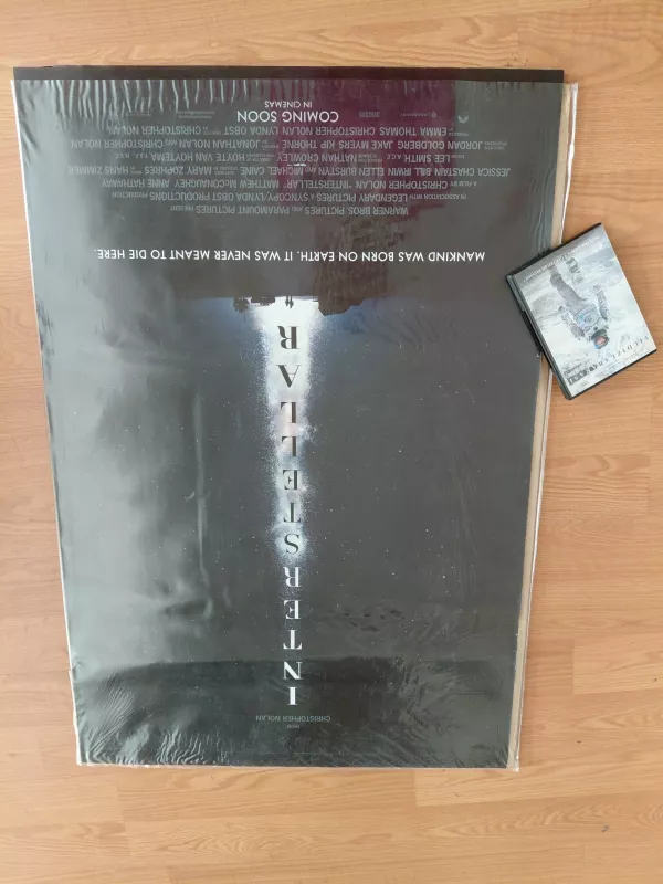 INTERSTELLAR / Yıldızlararası -  Yön: Christopher Nolan -  DVD Film+ Film Afişi-2.el