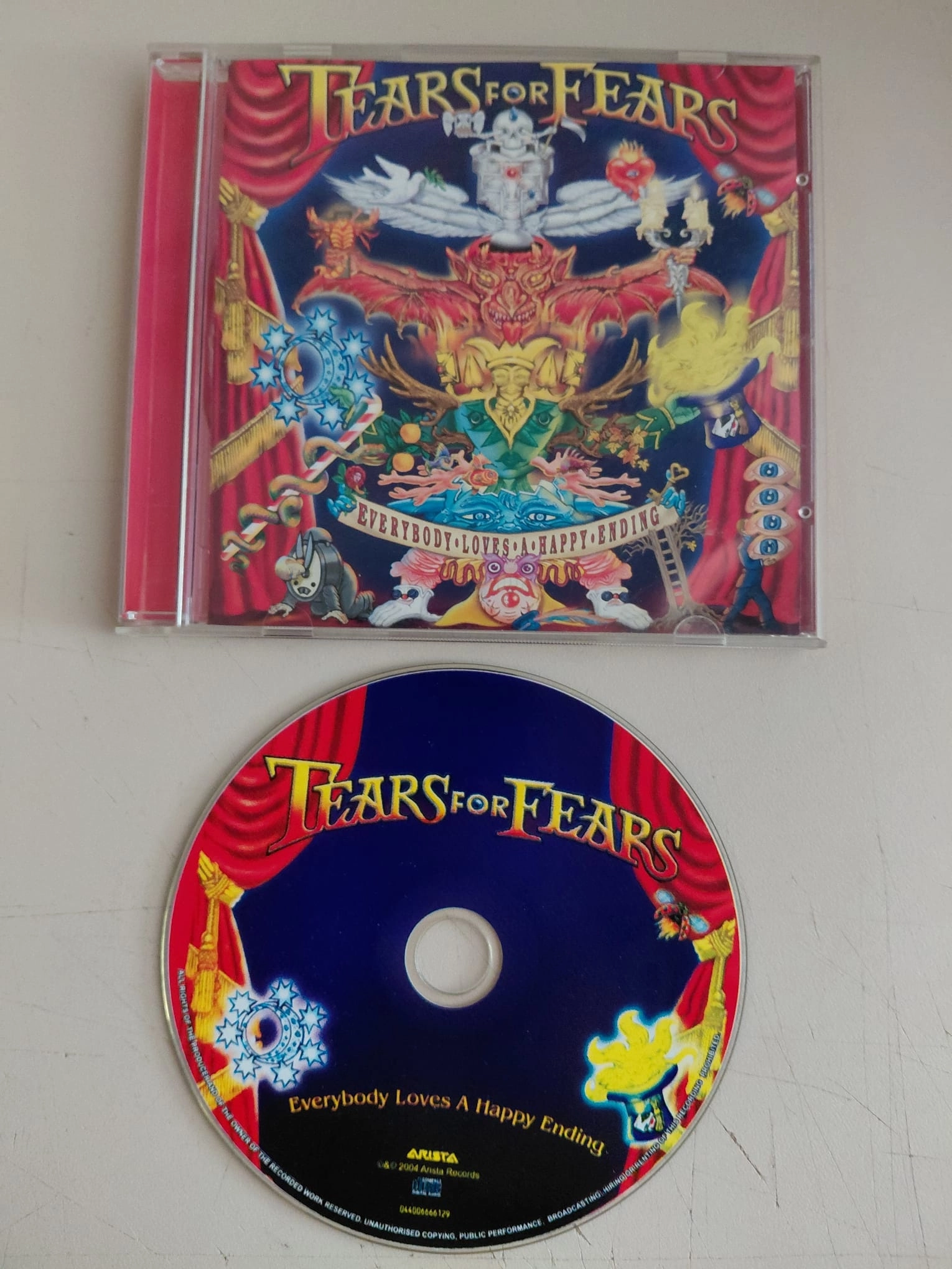 Tears For Fears – Everybody Loves A Happy Ending  - 2004   Rusya  Basım CD Albüm