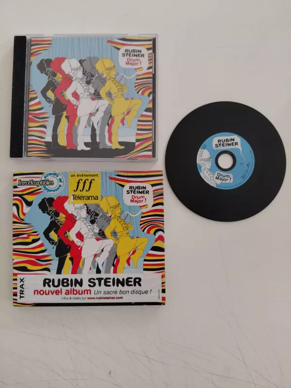Rubin Steiner  –  Drum Major – 2005  Fransa Basım - CD Albüm-2.el