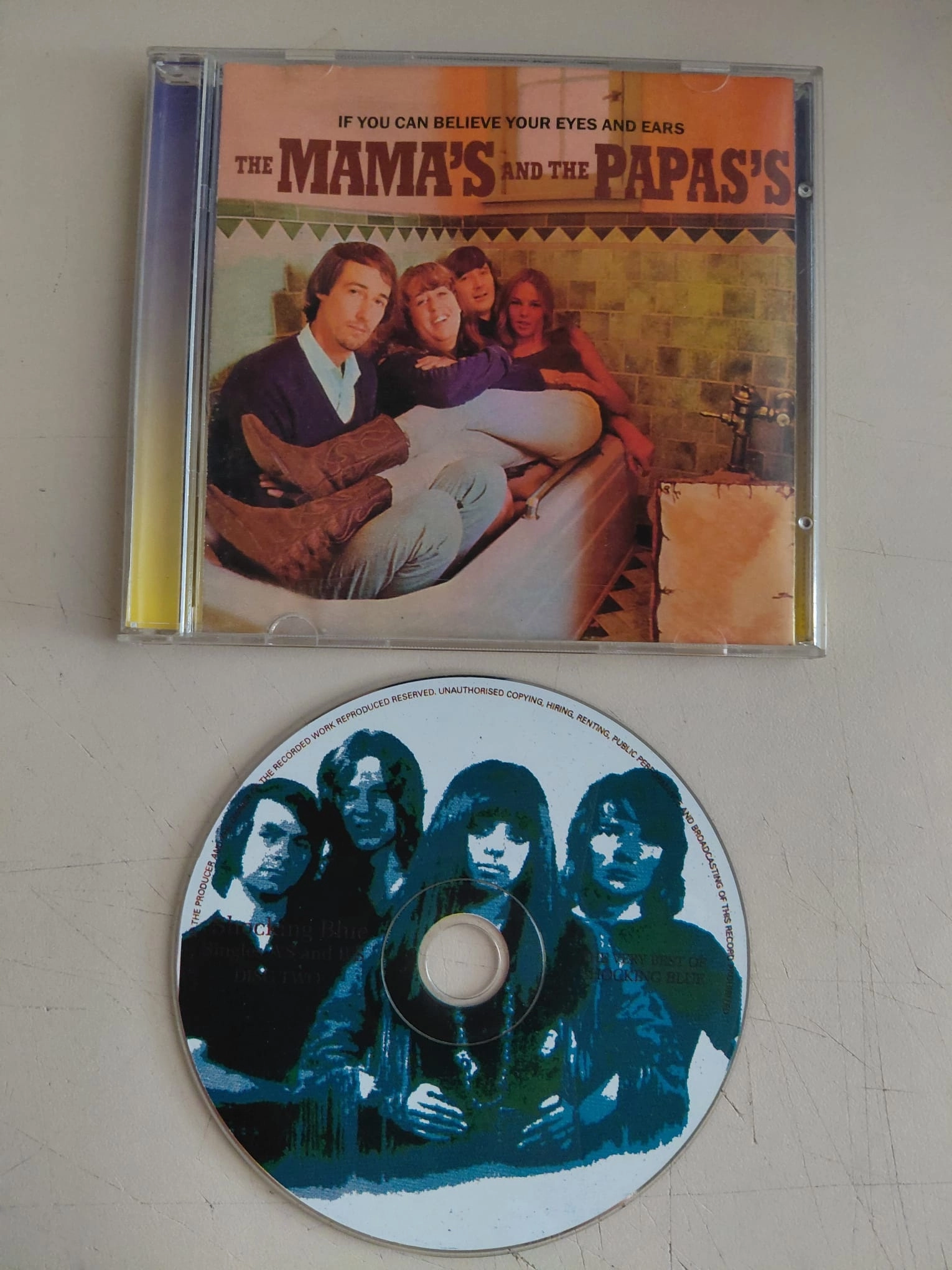 The Mamas & The Papas – If You Can Believe Your Eyes And Ears / People Like Us - 2004 Rusya Basım CD Albüm