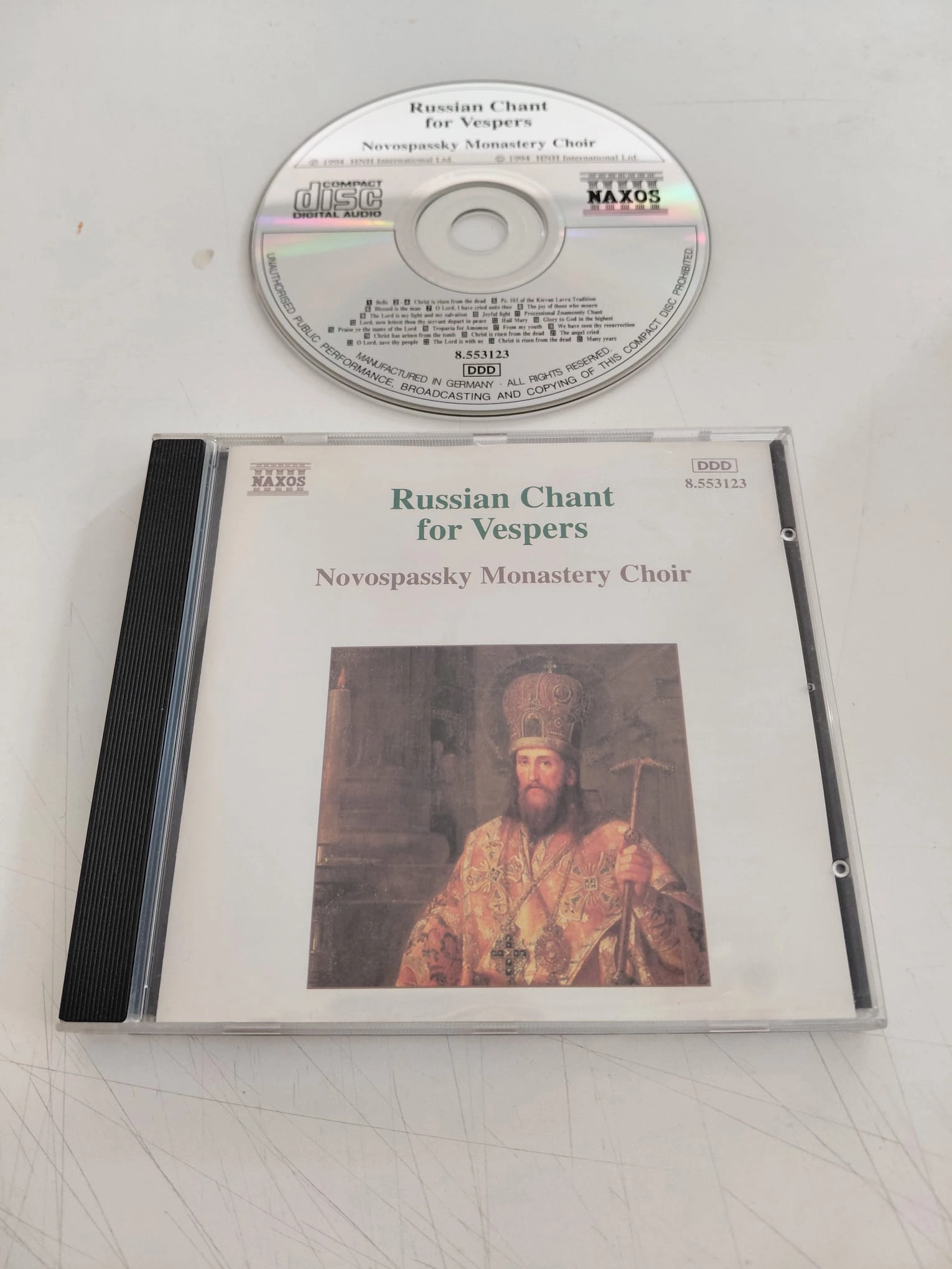 Novospassky Monastery Choir  – Russian Chant For Vespers - CD Albüm-2.el