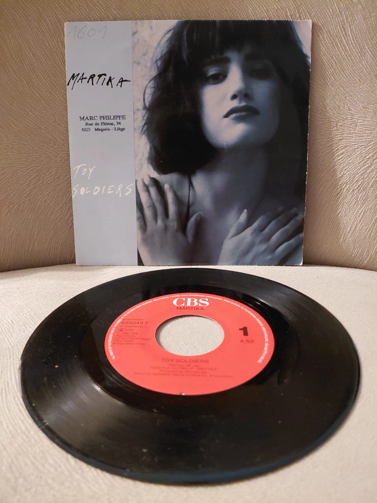 Martika  –  Toy Soldiers -  1989  Hollanda Basım 45lik Plak - Dönem Basımdır