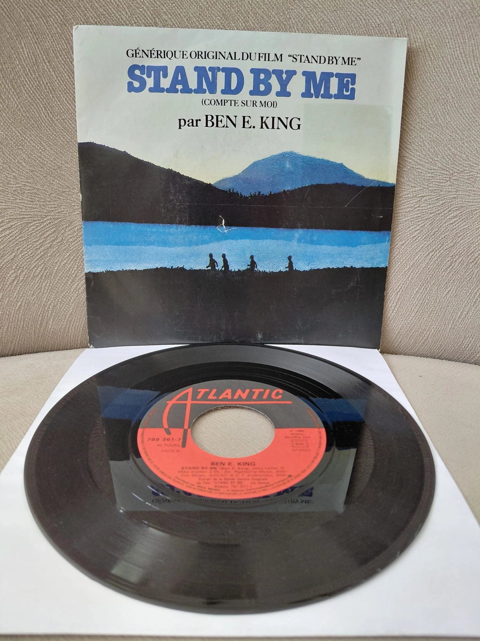 Ben E. King   –  Stand By Me  -  1986  Fransa Basım  45’lik  Plak
