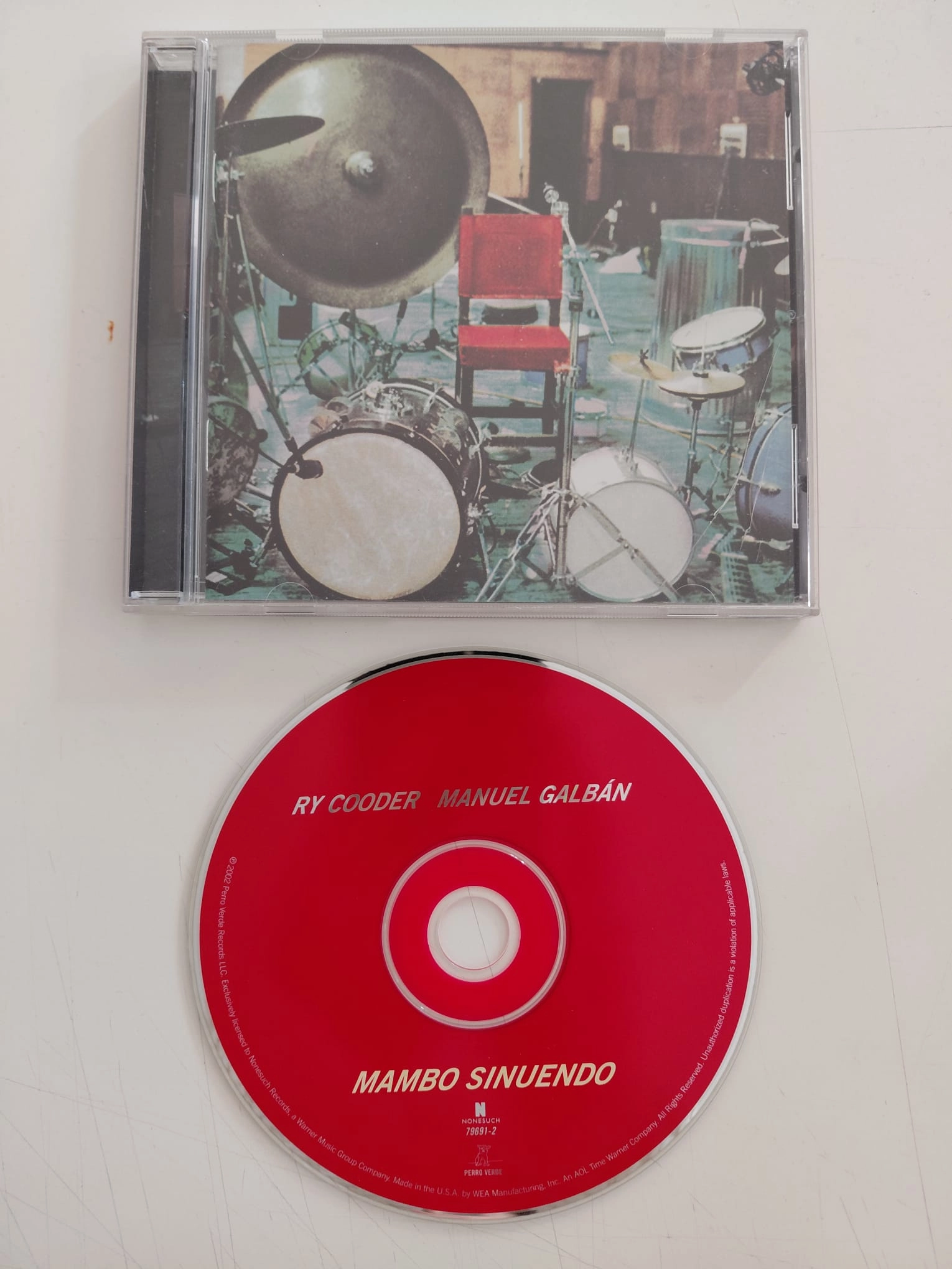 Ry Cooder / Manuel Galbán – Mambo Sinuendo – 2003 USA Basım - CD Albüm-2.el