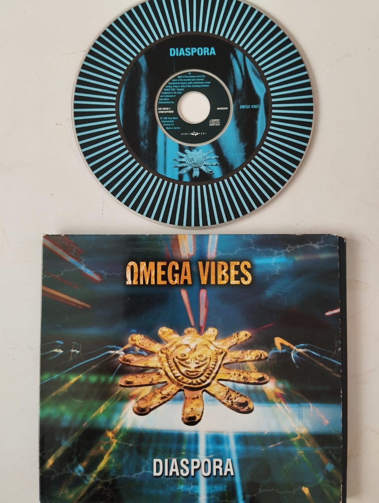 Ωmega Vibes – Diaspora - 2007 Avrupa Basım - 2. El CD Albüm