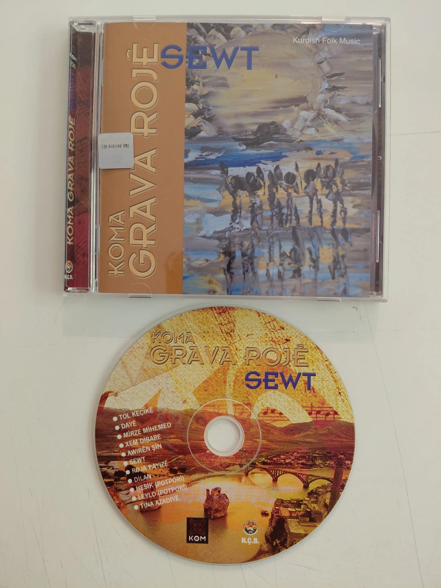 Koma Grava Roje  - Sewt  - 2011  Türkiye  Basım - CD Albüm /Kürtçe