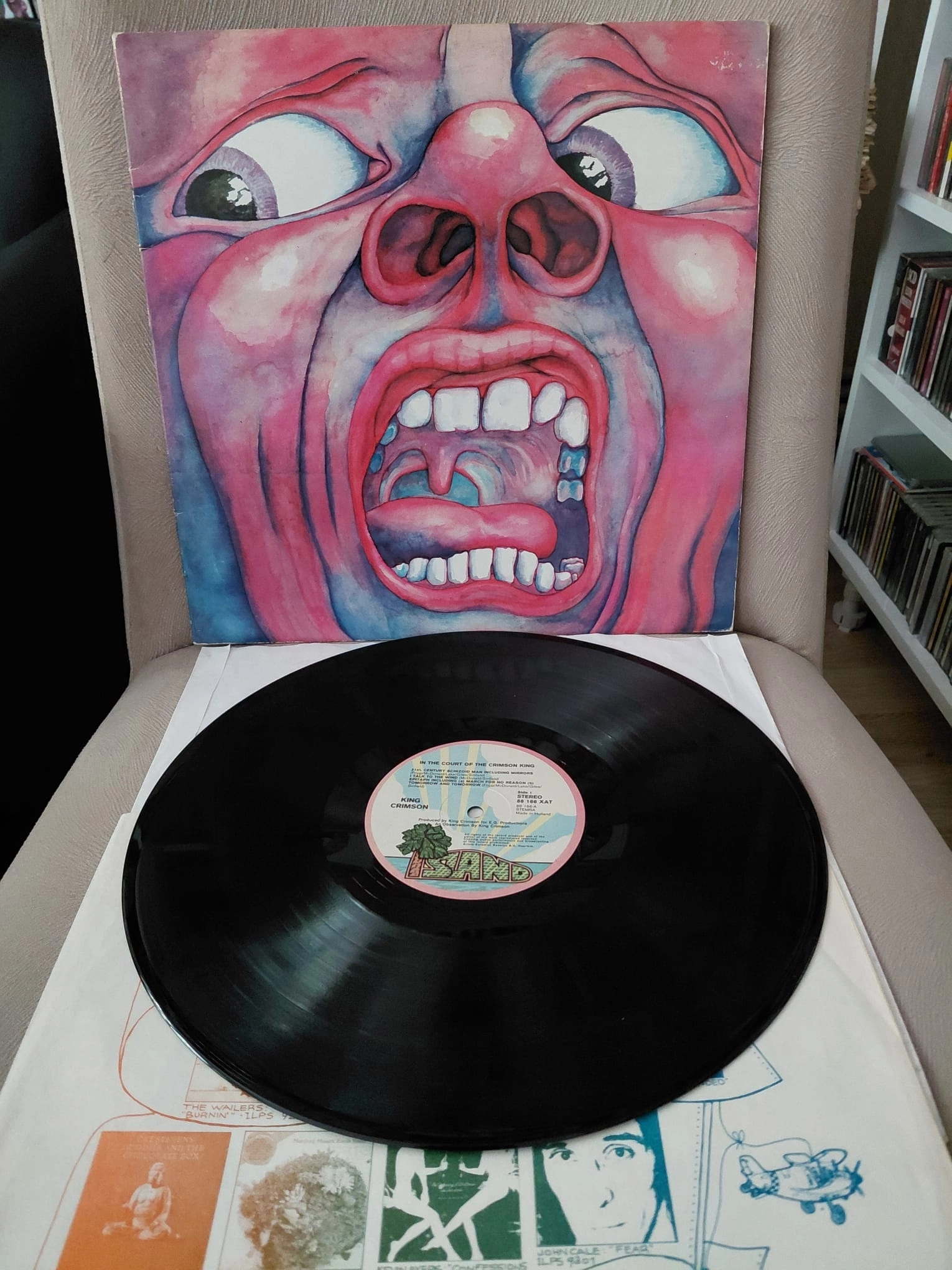 King Crimson – In The Court Of The Crimson King - Hollanda Dönem Basım 33 lük LP Plak