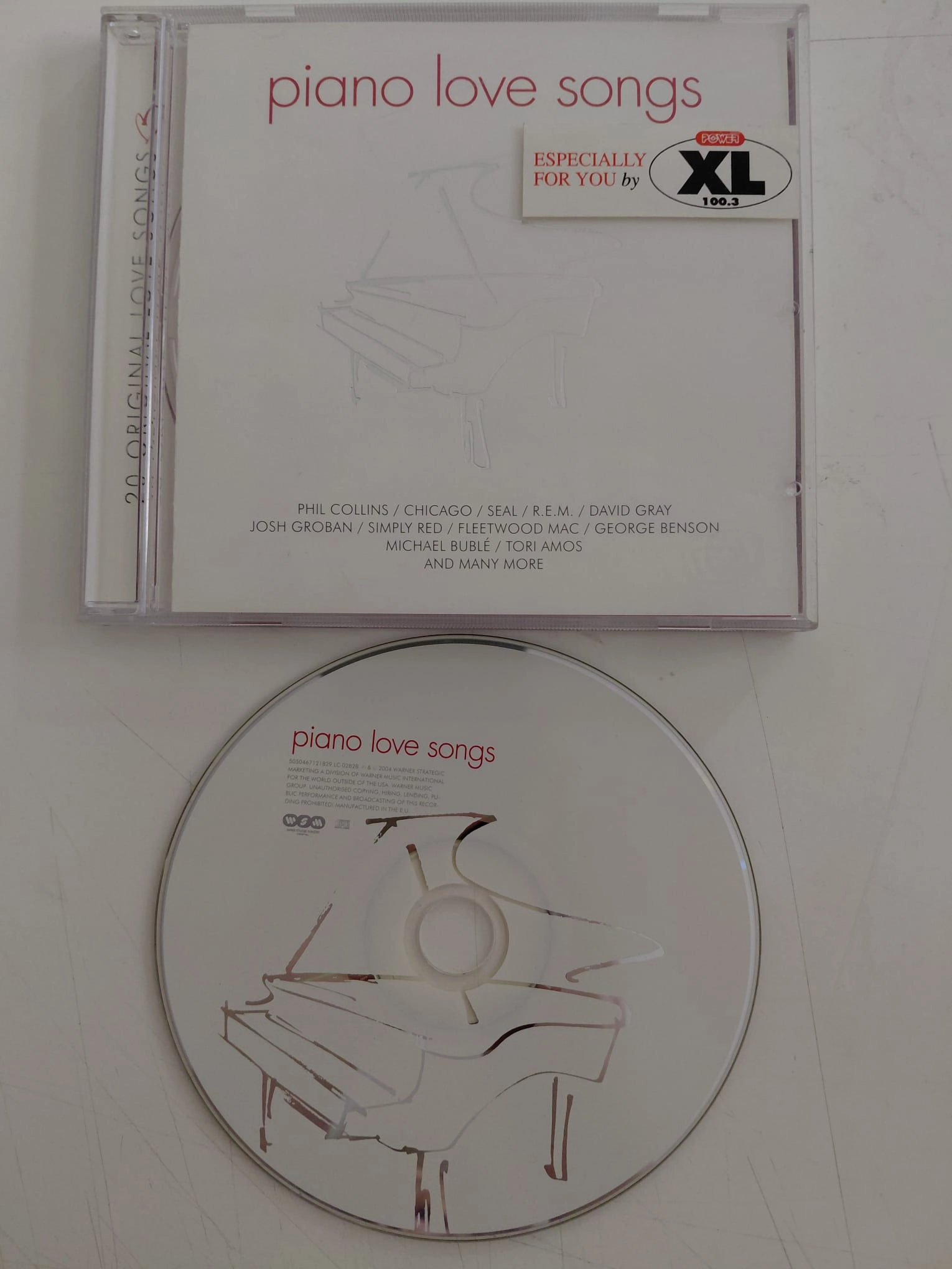 Piano Love Songs  – 2004 Avrupa  Basım - CD Albüm-2.el