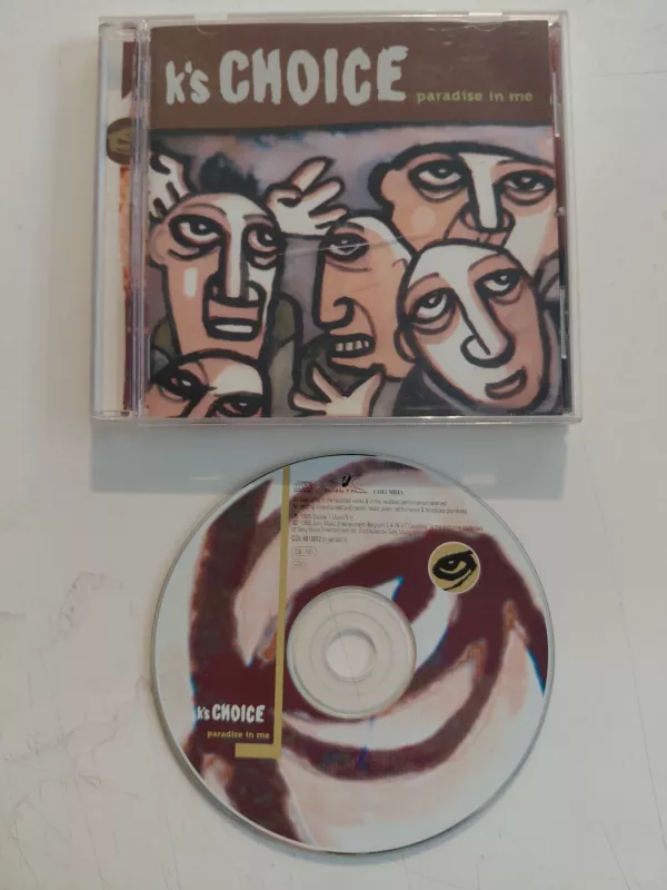K’s Choice  – Paradise In Me  – 1995  Avrupa Basım -   CD Albüm-2.el