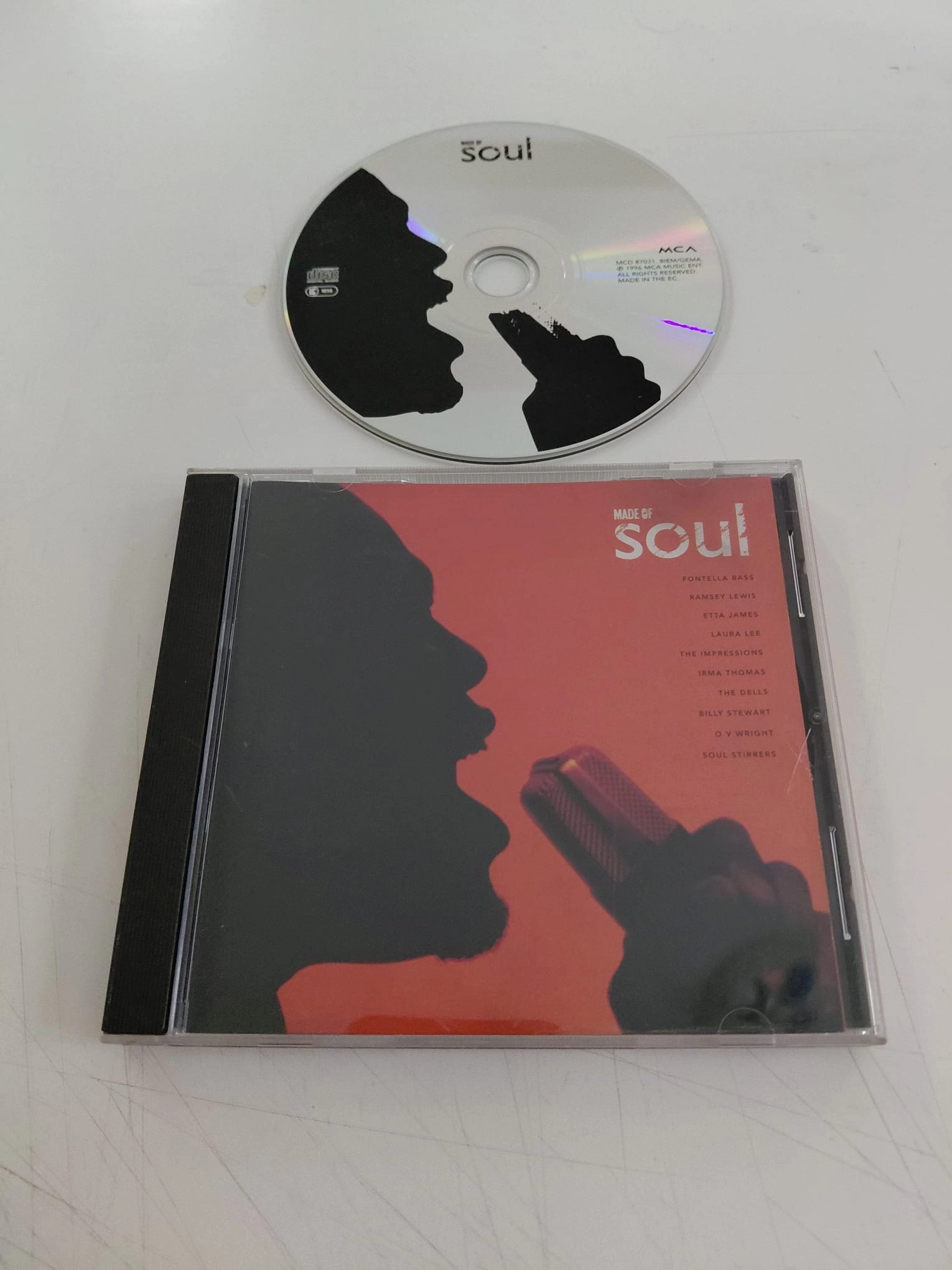 Made Of Soul   – 1996  Avrupa  Basım - CD Albüm-2.el