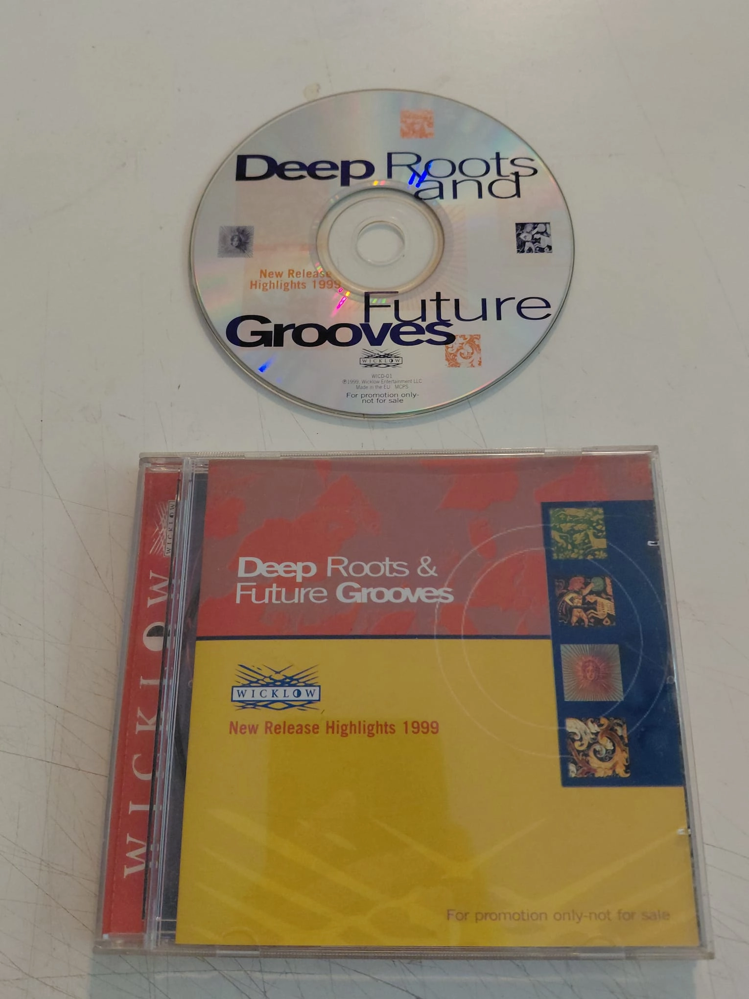 Deep Roots & Future Grooves - New Release Highlights 1999 - 1999 İngiltere Basım CD ,Promo -2.el