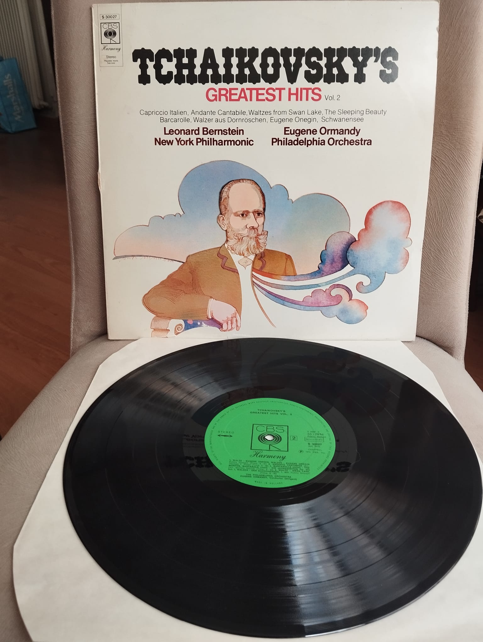Tchaikovsky’s (Çaykoski ) - Greatest Hits Vol. 2 -  1971 Hollanda  Basım LP Plak Albüm-2.el