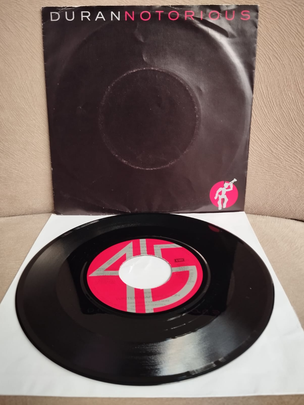 DURAN DURAN - NOTORIOUS -  1986 HOLLANDA  BASIM 45 LİK PLAK