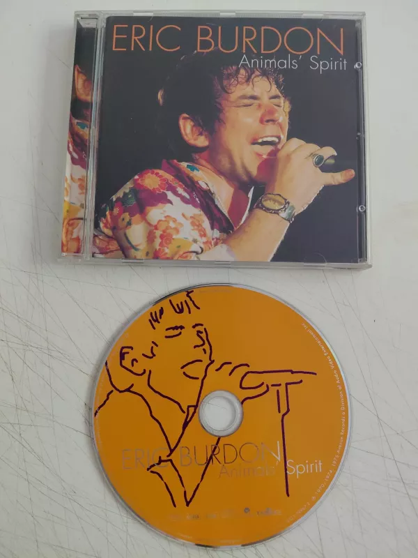 Eric Burdon – Animals’ Spirit - 2000 Avrupa Basım CD Albüm-2.el