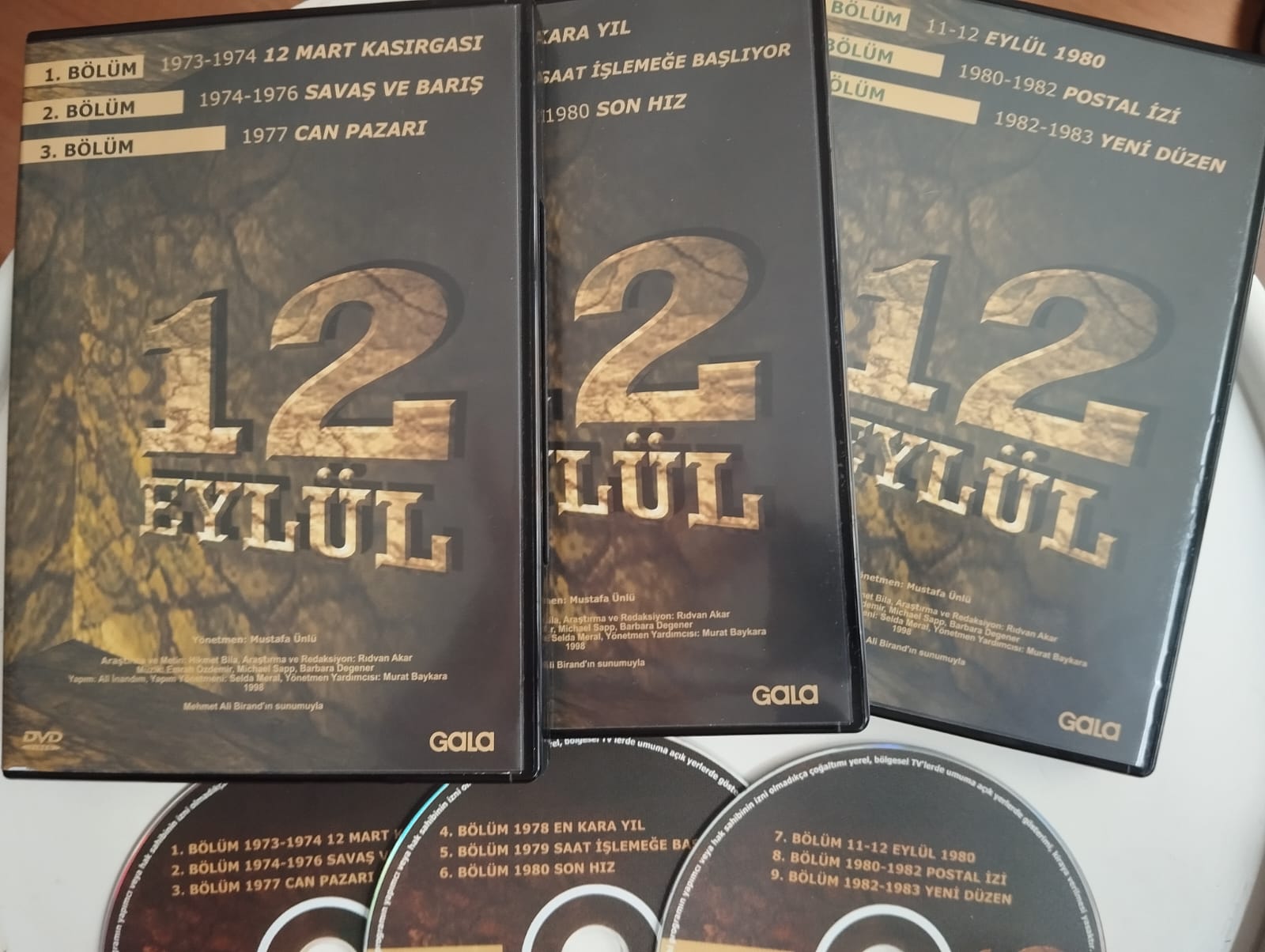 12 Eylül / Mustafa Ünlü / Belgesel - 2. El 3XDVD BOX