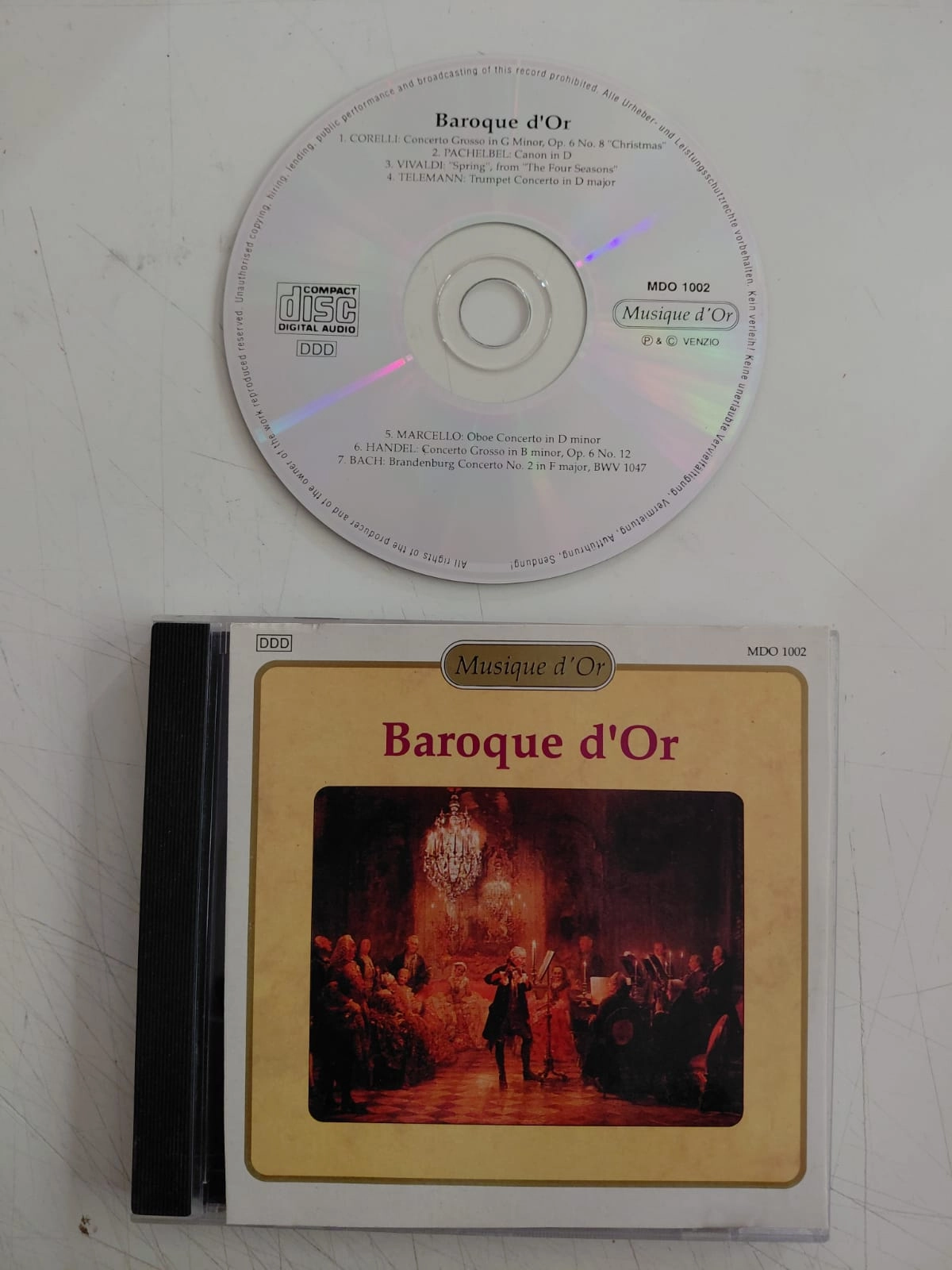 Baroque D’Or - Amerika Basım CD Albüm -2.el