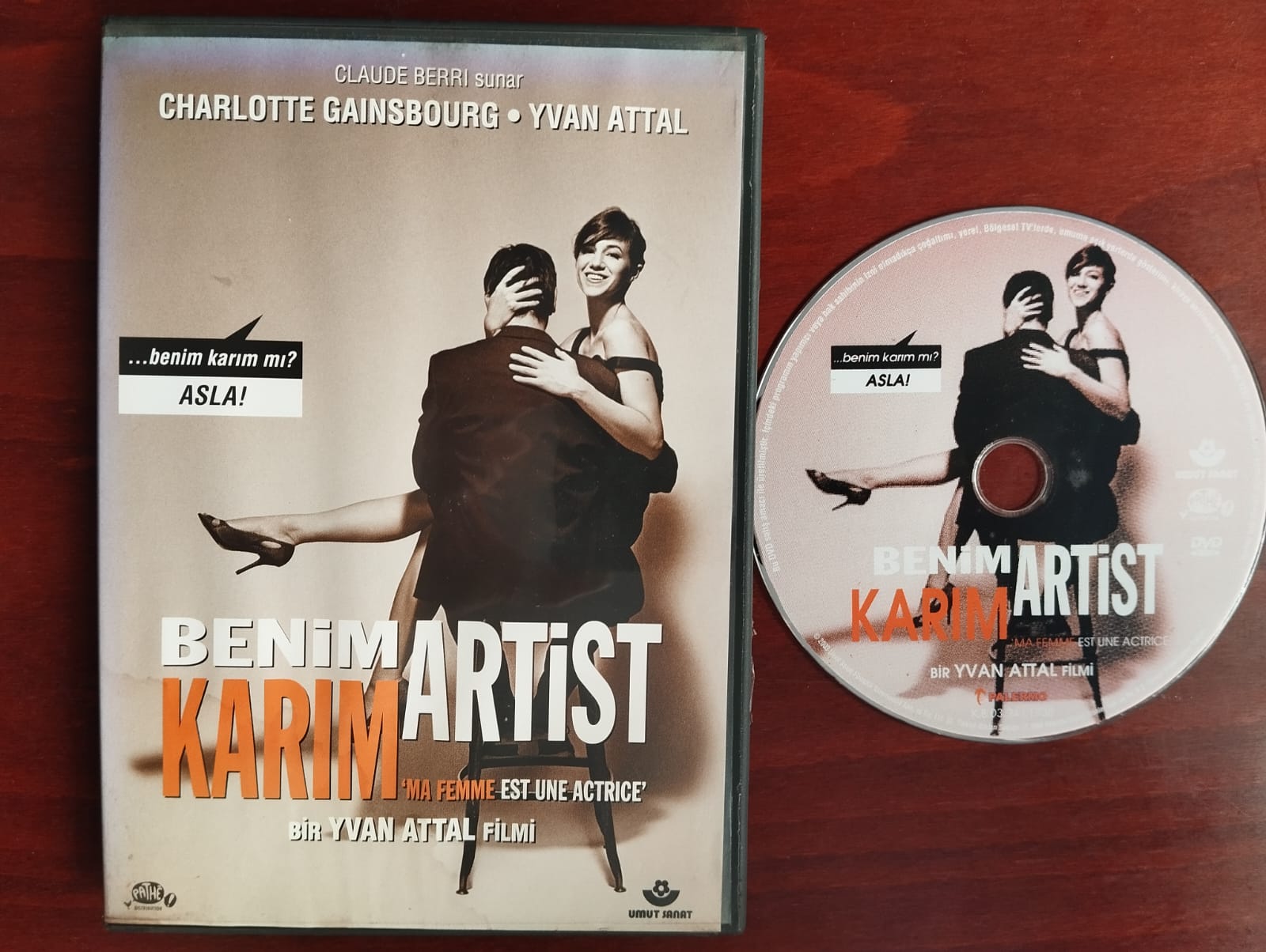 Benim Karım Artist - Ma Femme Est Une Actrıce - DVD Film-2.El