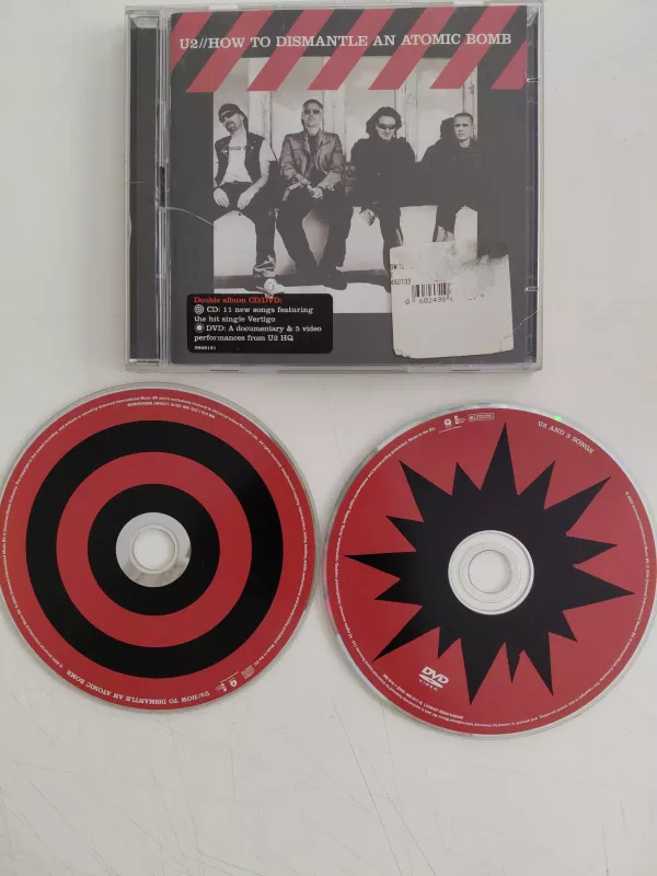 U2  – How To Dismantle An Atomic Bomb - CD Albüm+ DVD-Video / Limited Edition-2.el