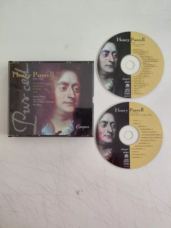 Henry Purcell - Funeral Music For Queen Mary (1659-1695) - 2006 Fransa Basım 2xCD -2.el