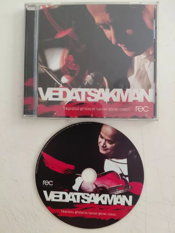 Vedat Sakman – Yaşamın Gözlerin Kadar Güzel Olsun - 2011 Türkiye Basım CD Albüm-2.el