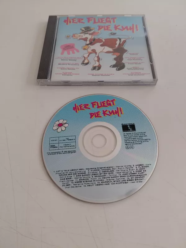 Hier Fliegt Die Kuh  (Heidi ,Marion...)  - 1992  Hollanda Basım - CD Albüm-2.el