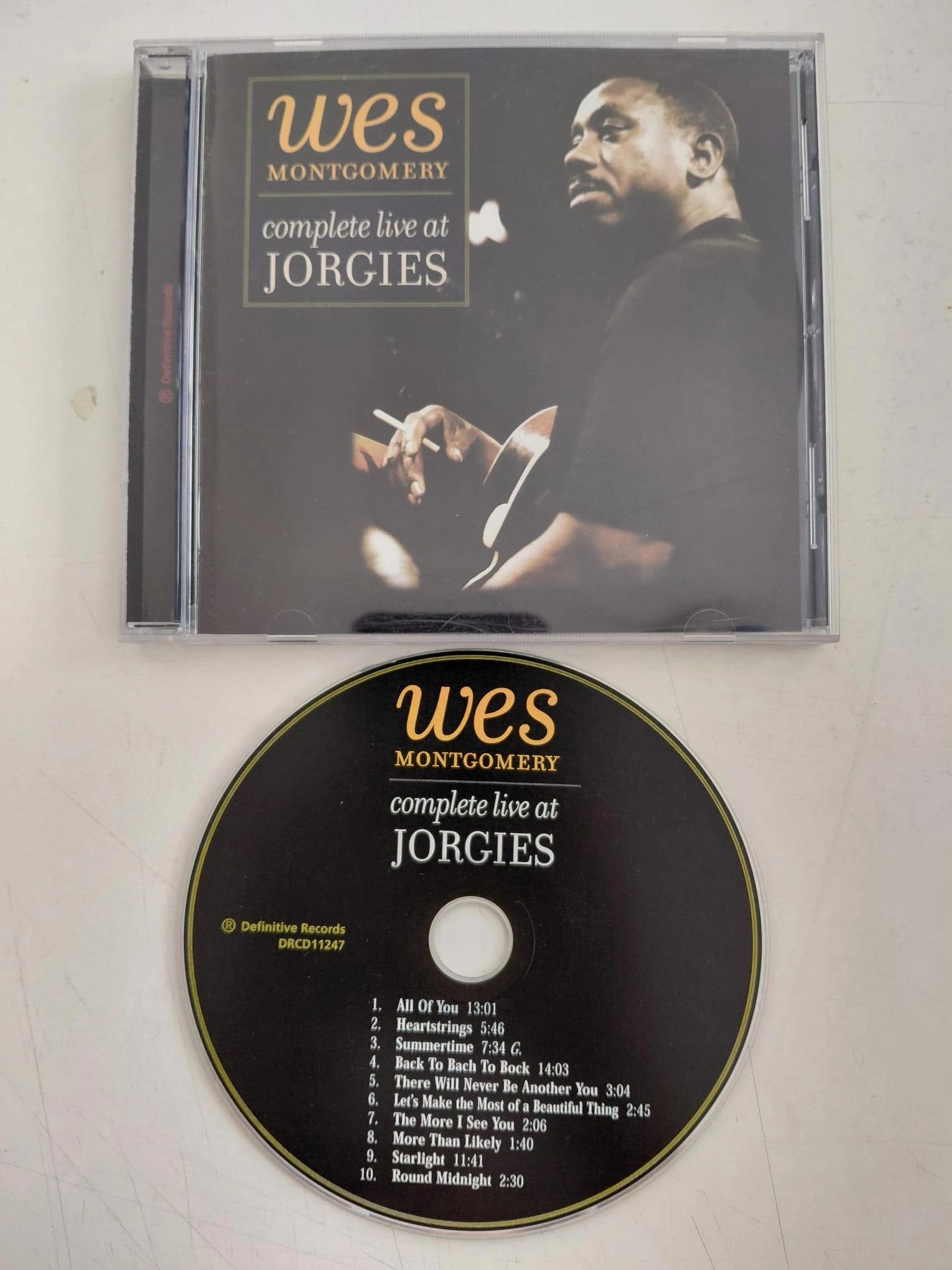 Wes Montgomery  ‎– Complete Live At Jorgies - 2001  Andora  Basım - CD Albüm-2.el