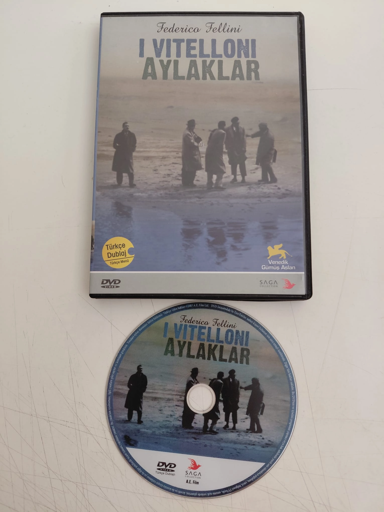 Aylaklar (I Vitelloni) - Yön: Federico Fellini  - DVD Film /Siyah Beyaz Film