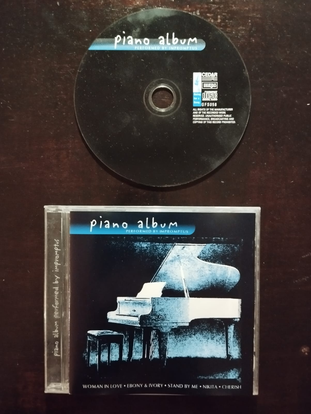 Impromptus – Piano Album - Avrupa Basım 2. El CD Albüm