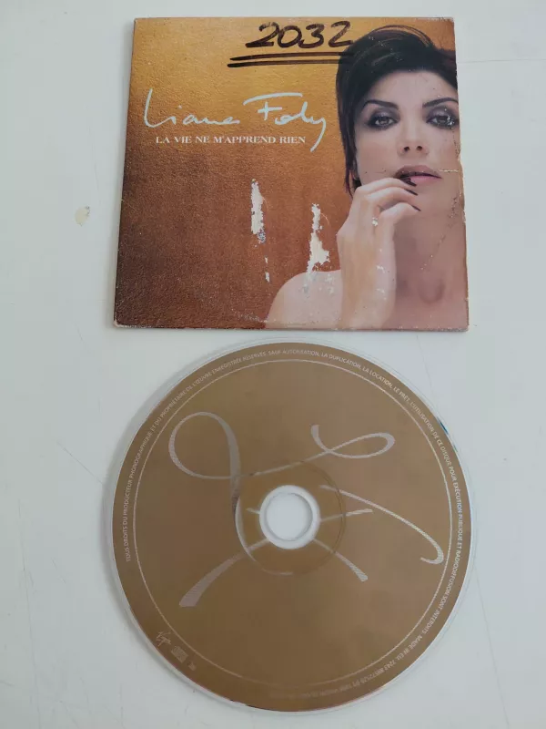 Liane Foly  – La Vie Ne M’apprend Rien - 1998 Fransa Basım - CD Single-2.el