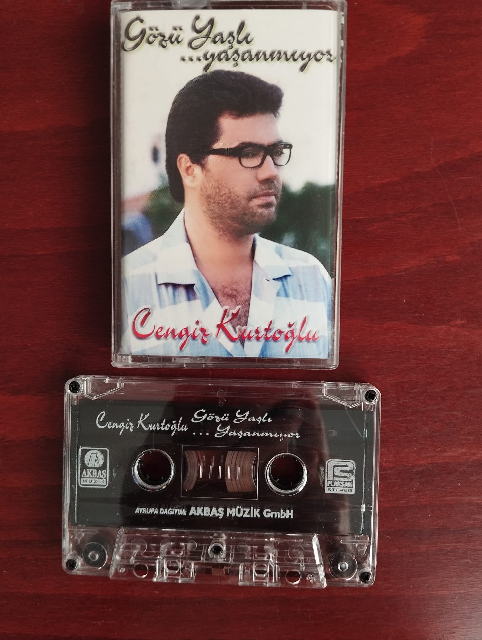 Cengiz Kurtoğlu – Gözü Yaşlı ...Yaşanmıyor - 1999 Almanya Basım Nadir Kaset -2. el