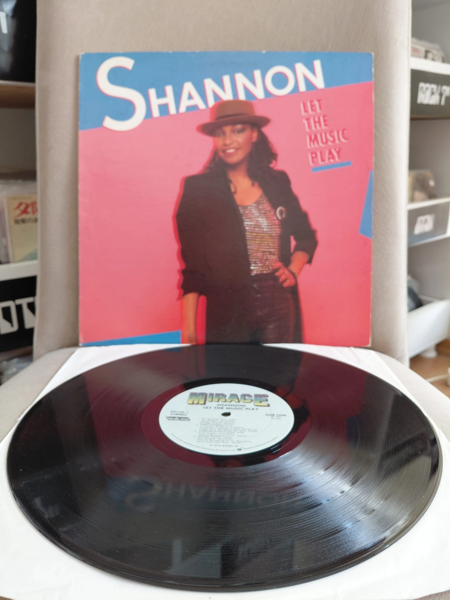 SHANNON - Let The Music Play - 1984 USA Basım Albüm LP Plak-2.el