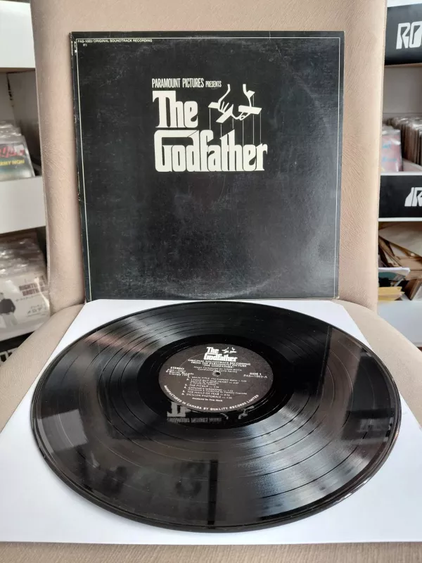 Nino Rota – The Godfather (Soundtrack) - 1972 Kanada Basım LP Albüm - 33 lük Plak-2.el