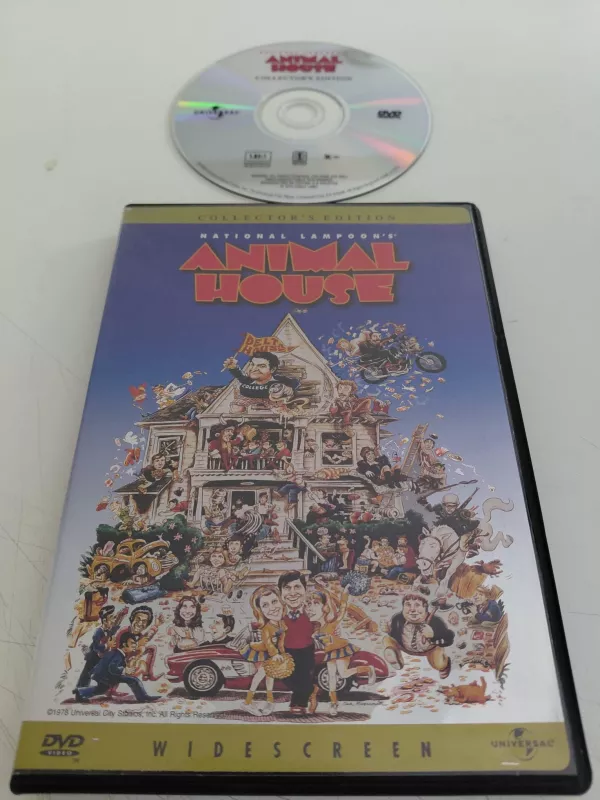 ANIMAL HOUSE  -DVD Film /1. Bölge-Türkçe altyazı yoktur-2.el