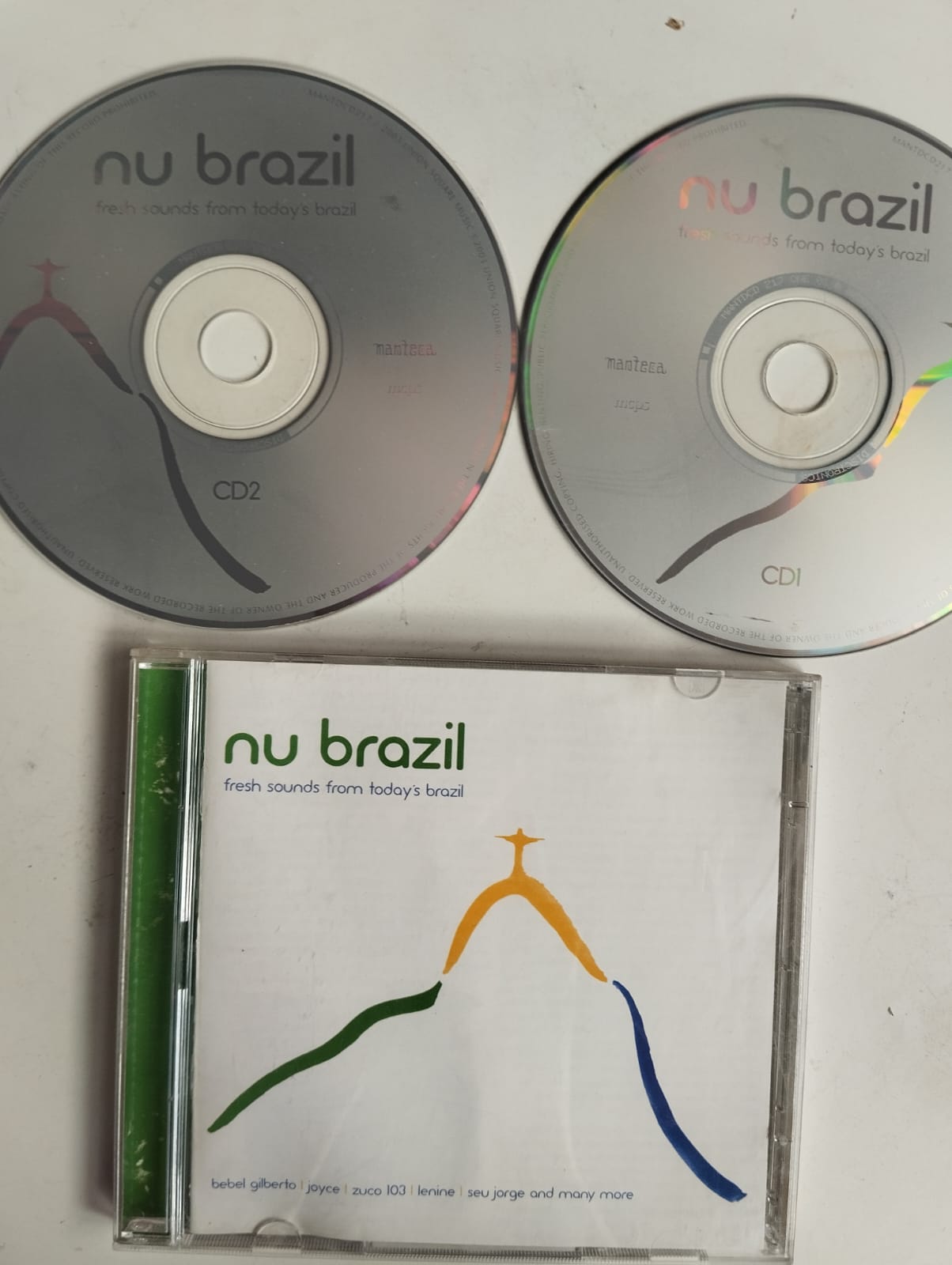 Nu Brazil - Fresh Sounds From Today’s Brazil - 2003 İngiltere Basım - 2. El 2xCD Albüm