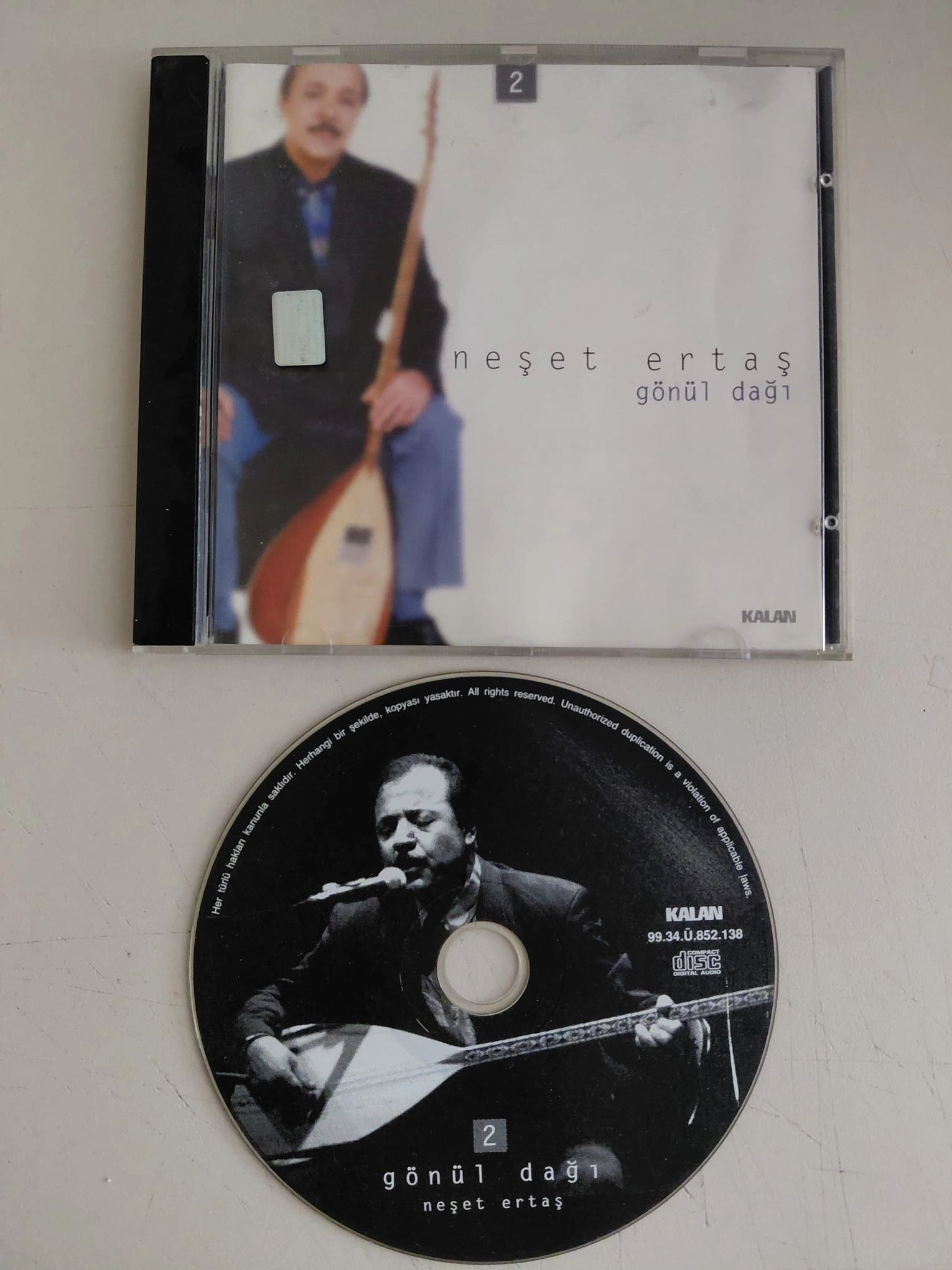 Neşet Ertaş  -  Gönül Dağı 2  - 1999  Türkiye  Basım CD Albüm