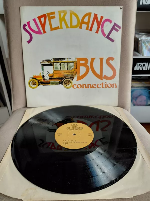 Bus Connection  – Superdance - 1977 Avrupa Basım Albüm LP Plak-2.el