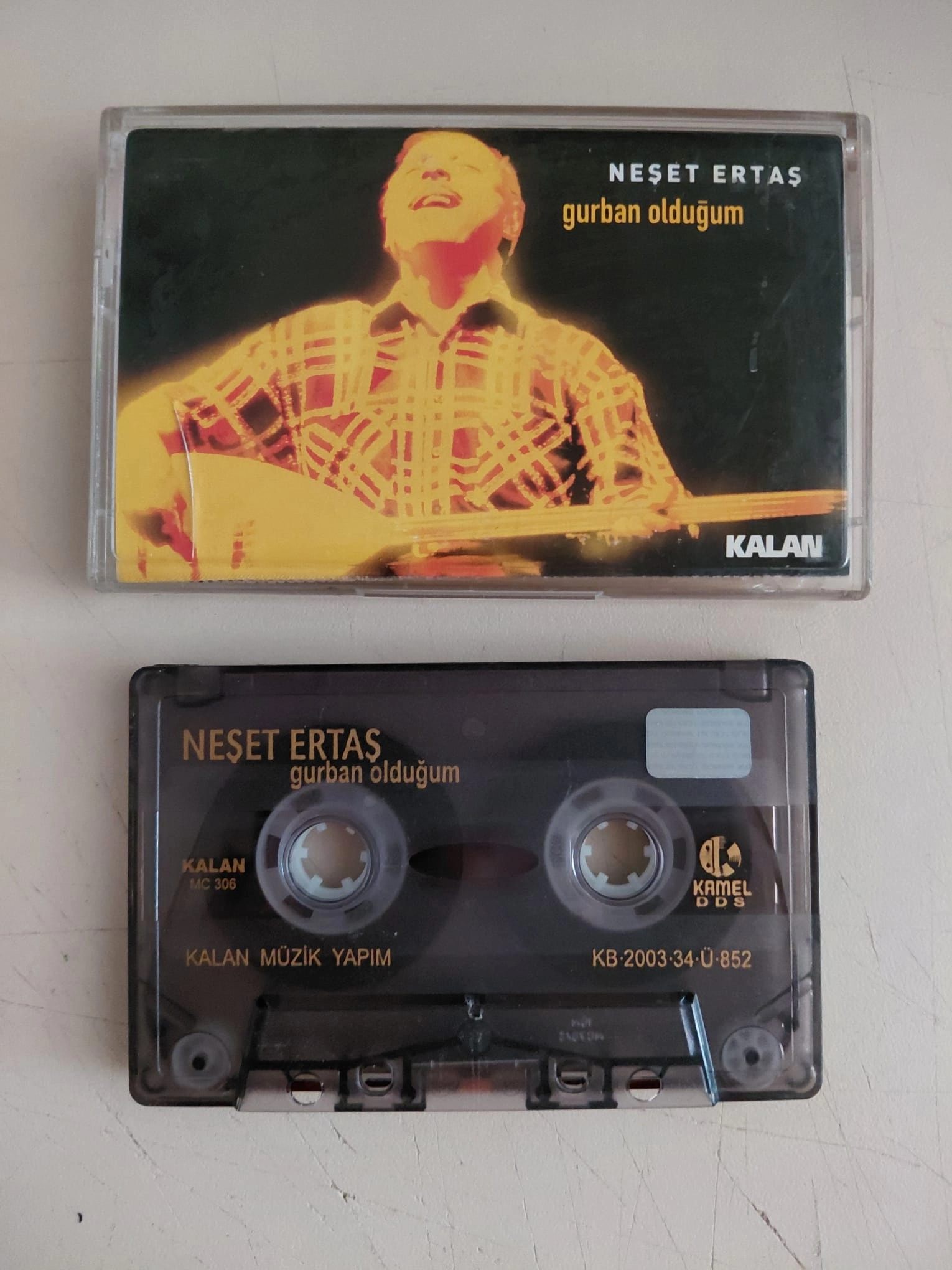 Neşet Ertaş  –  Gurban Olduğum  - 2003  Türkiye Basım Kaset Albüm