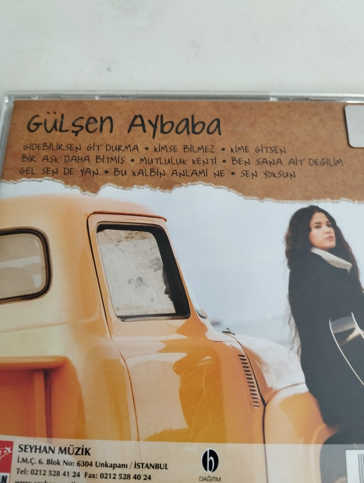 Gülşen Aybaba  – Mutluluk Kenti –  Türkiye Basım  2. El CD Albüm