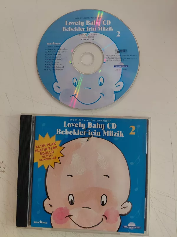 Lovely Baby - Bebekler İçin Müzik  - Türkiye Basım  CD Albüm-2.el
