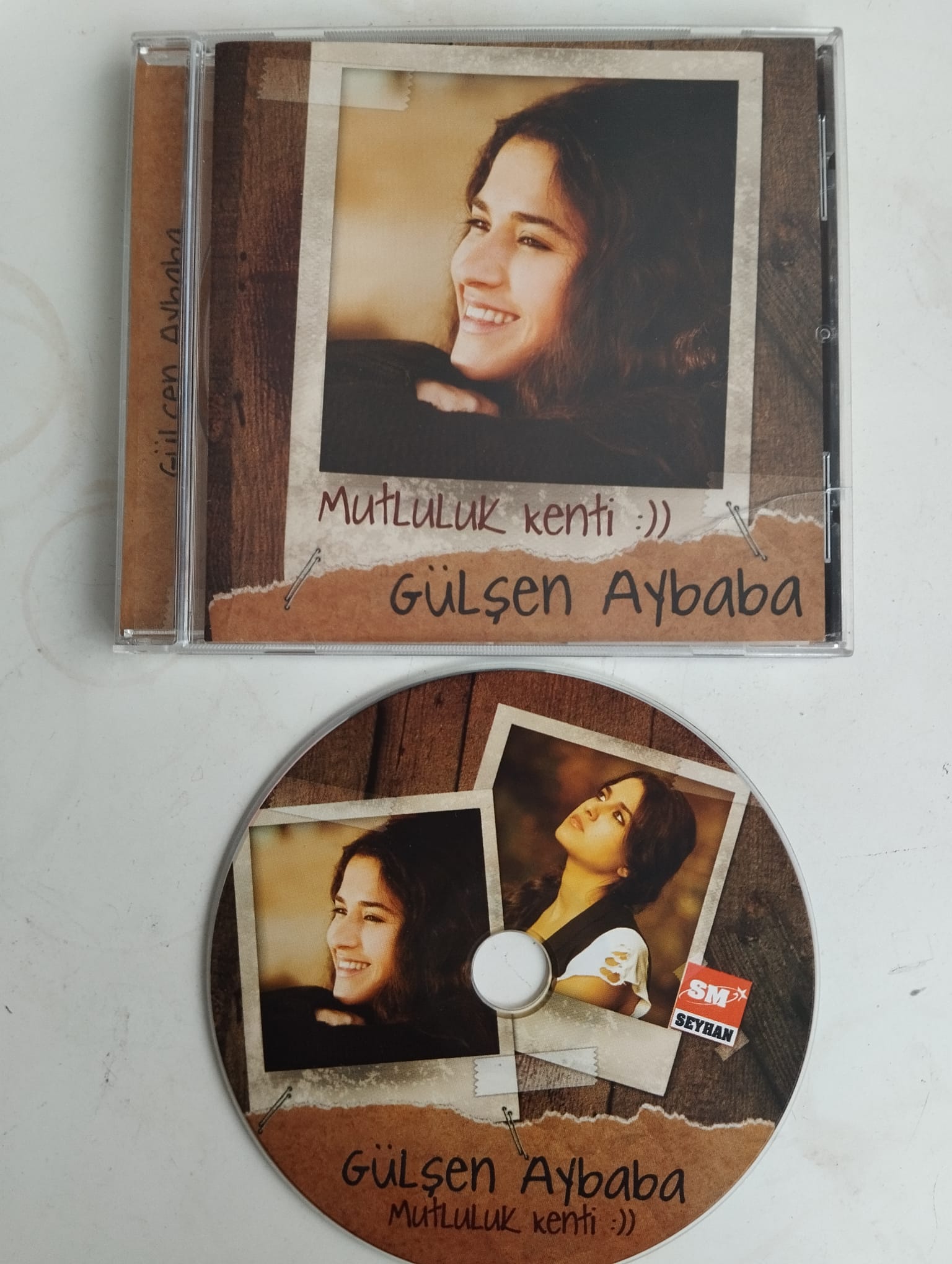 Gülşen Aybaba  – Mutluluk Kenti –  Türkiye Basım  2. El CD Albüm
